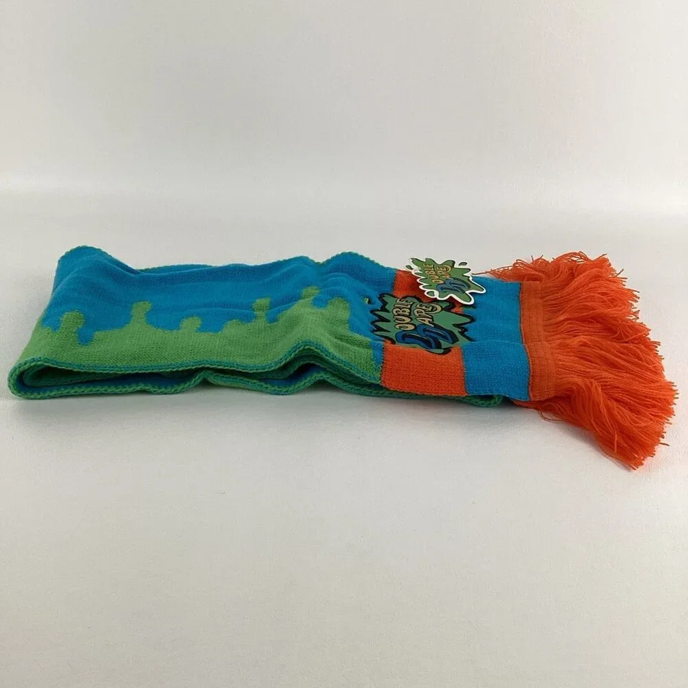 Nickelodeon Double Dare Slime Scarf Nick Box 2019 Culturefly Winter New w Tags